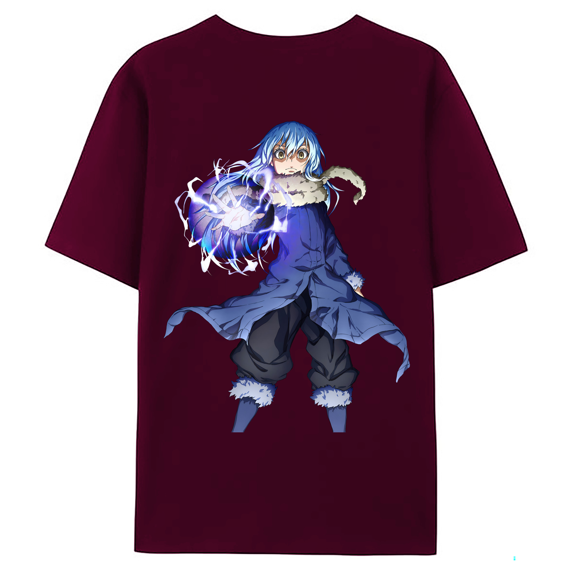 （画像用） 転スラ Regarding Reincarnated to Slime レディース半袖Tシャツ(バックプリント)